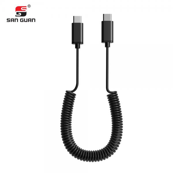 Picture of Spring Type-C Cable PVC（black）